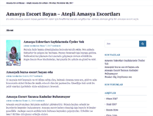 Tablet Screenshot of amasyaescort.org